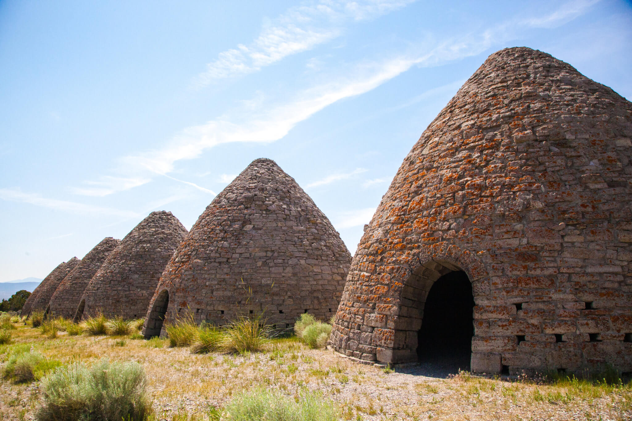 Ward Charcoal Ovens State Park near Ely, NV